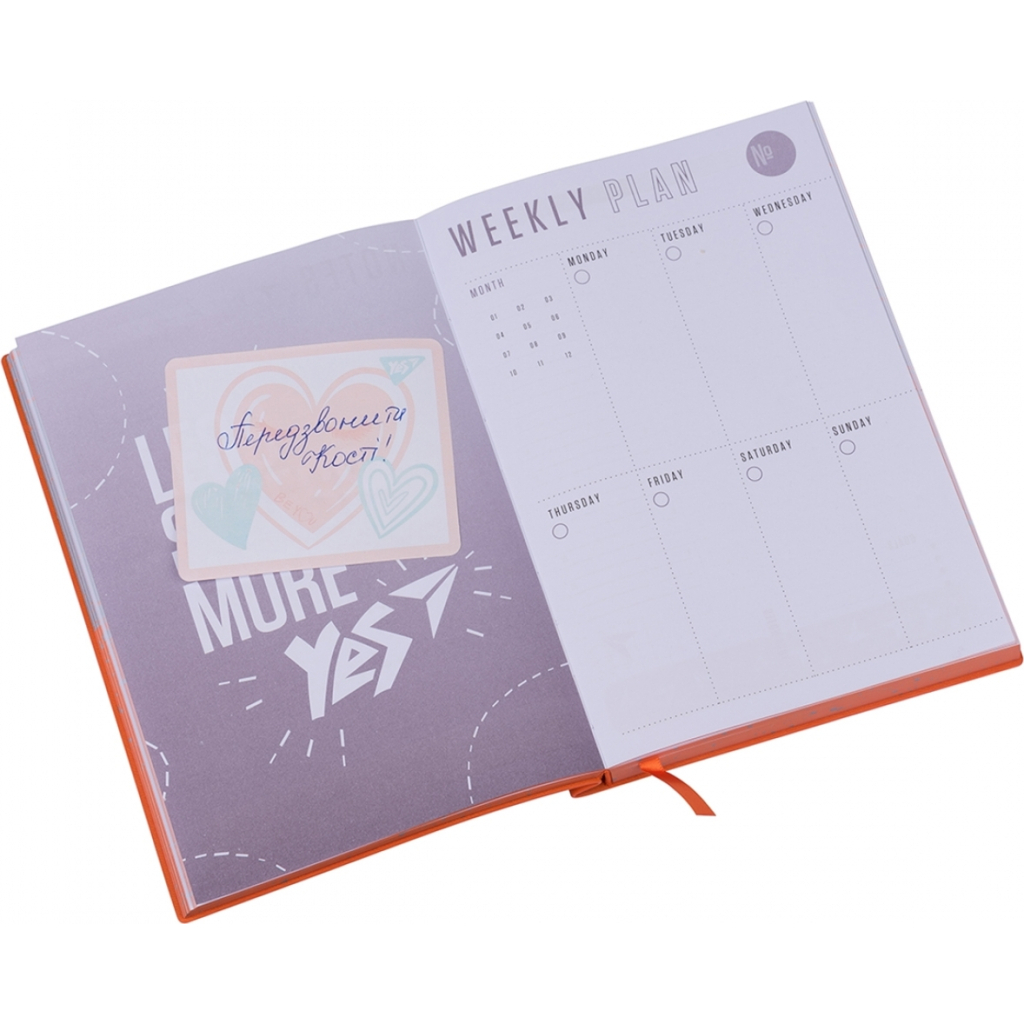 Папір для нотаток Yes з клейким шаром BeYou, 40 аркушів (170288)