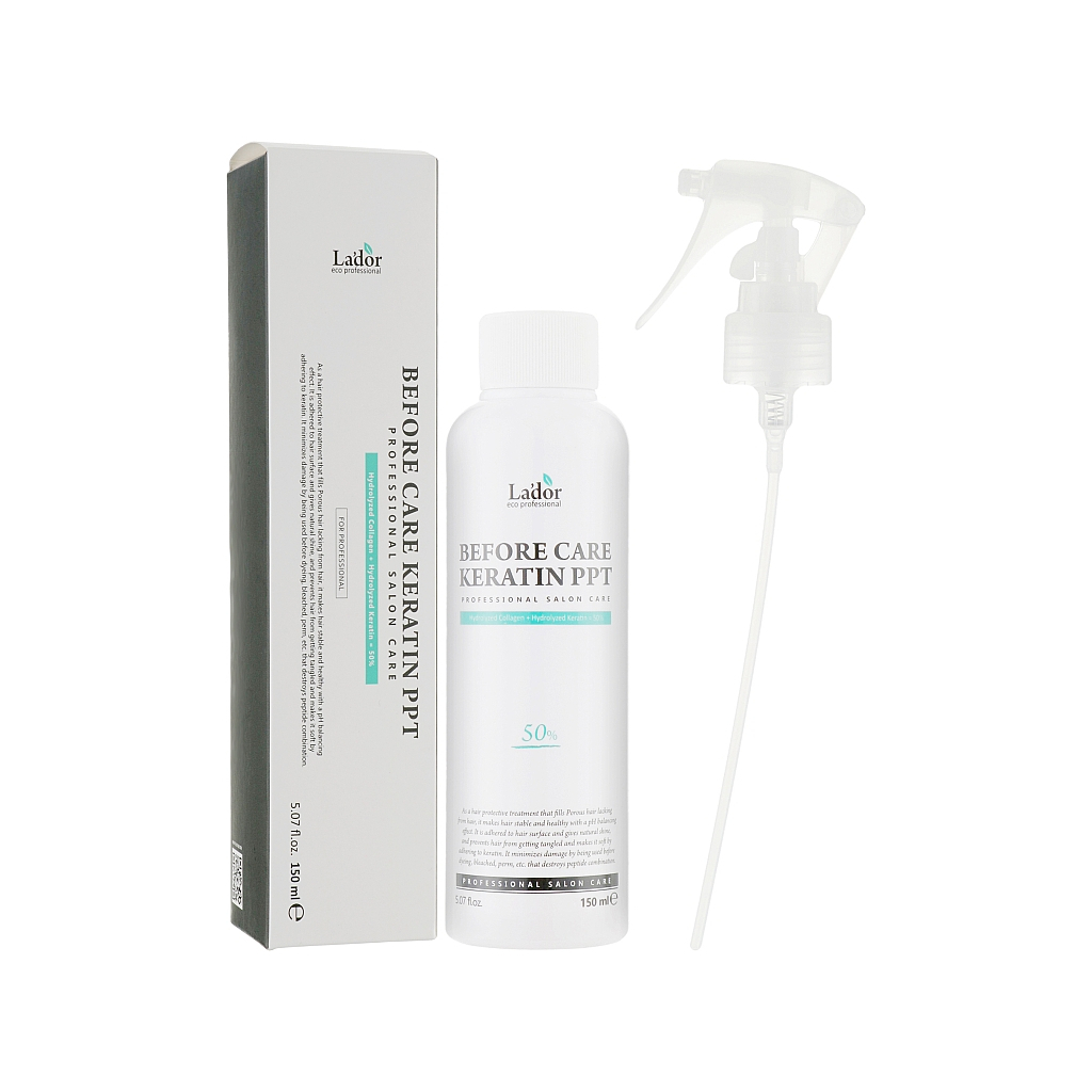 Спрей для волосся La'dor Eco Before Care Keratin PPT Кератиновий захист під час фарбування 150 мл (8809500811732)