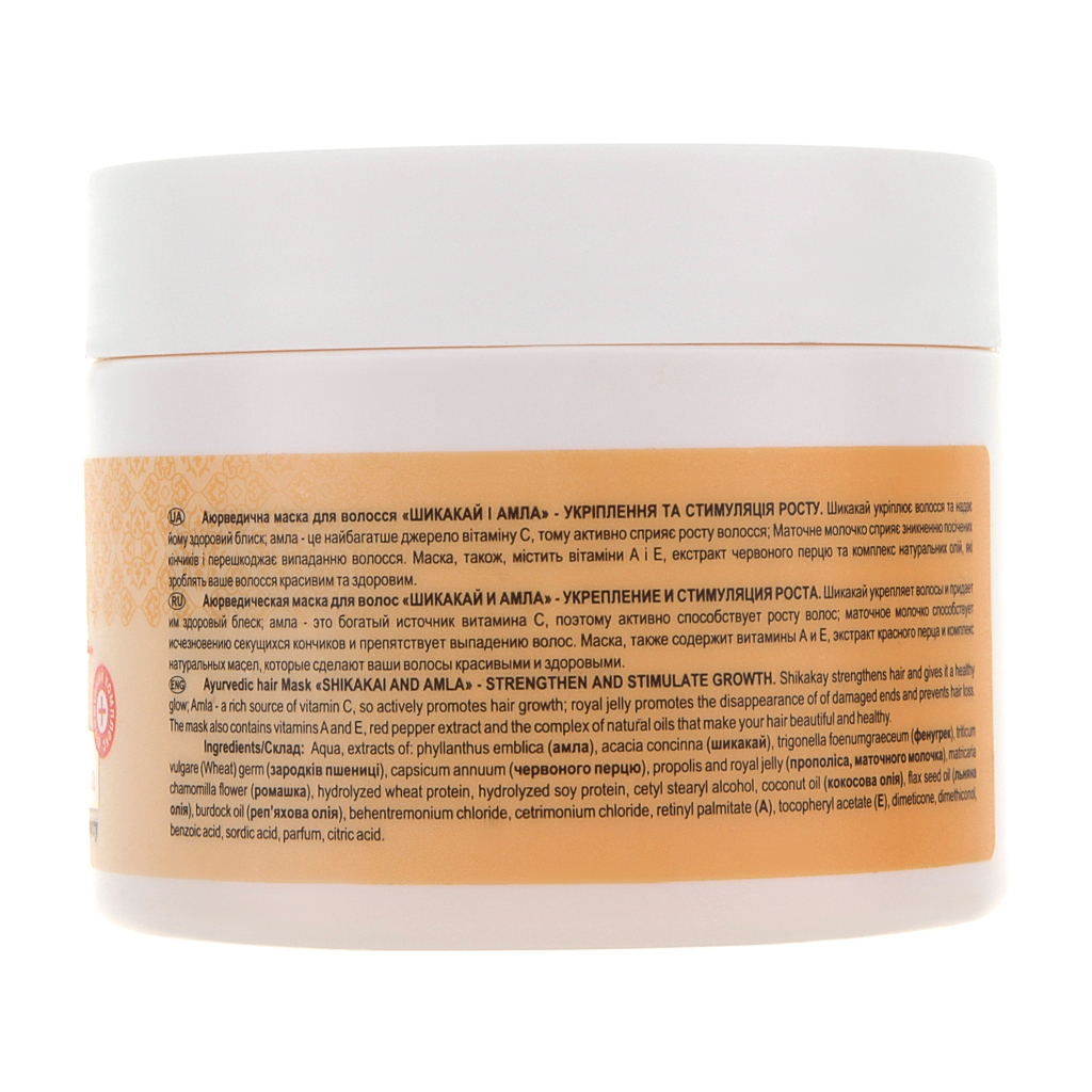 Маска для волосся Triuga Шикакай і амла Зміцнення та ріст 300 мл (4820164640401)