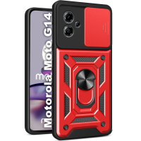 Чохол до мобільного телефона BeCover Military Motorola Moto G14 Red (709964)