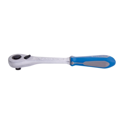 Тріскачка KING TONY 1/4", 90 зубців, флажкова з кнопкою, IP51 (2773-55GS)
