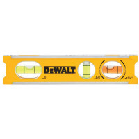 DeWALT BILLET TORPEDO level, aluminum, 165 mm, 3 capsules, magnetic (DWHT42525-0)