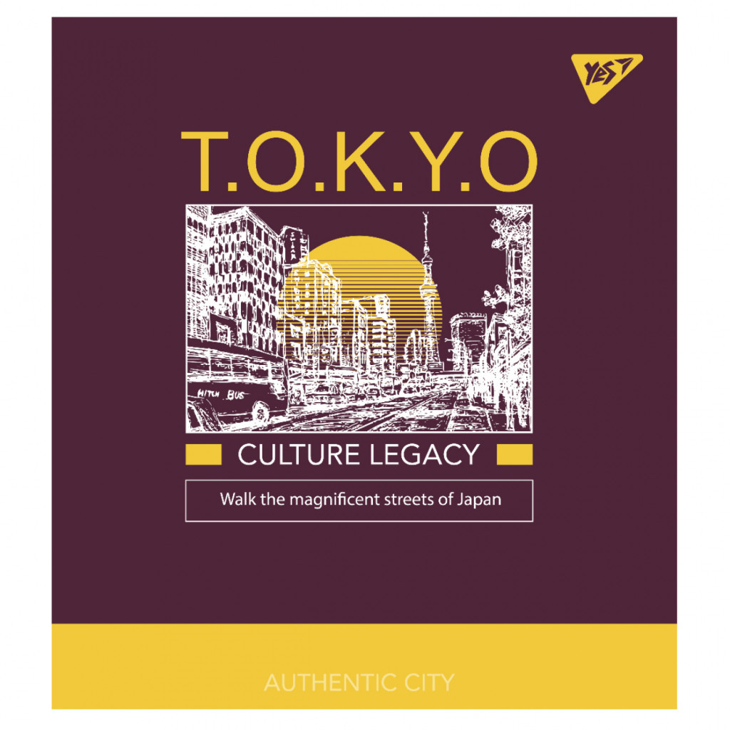 Зошит Yes А5 Dream place 48 аркушів лінія (766884)