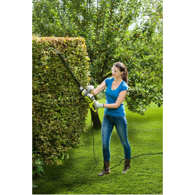 Кущоріз Ryobi RHT6760RL 650Вт, 60см, крок різу 30мм, 5.2кг (5133003647)