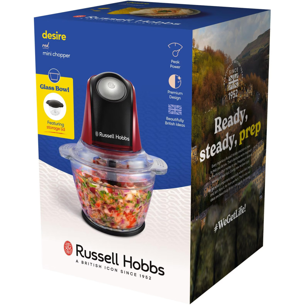 Подрібнювач Russell Hobbs Desire Red (27130-56)