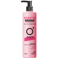 Shampoo O'Shy Keratin Shine and straightening 400 ml (4820263233887)