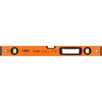 Level Neo Tools S 400 aluminum, 60 cm, 3 capsules, 1 hand hole (71-142)