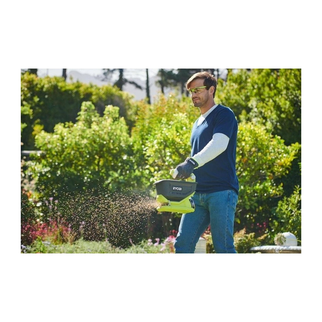 Сівалка Ryobi акумуляторна ONE+ OSS1800, 18V, 4л, розкид до 3.5м, 1.4кг (без АКБ та ЗП) (5133003729)