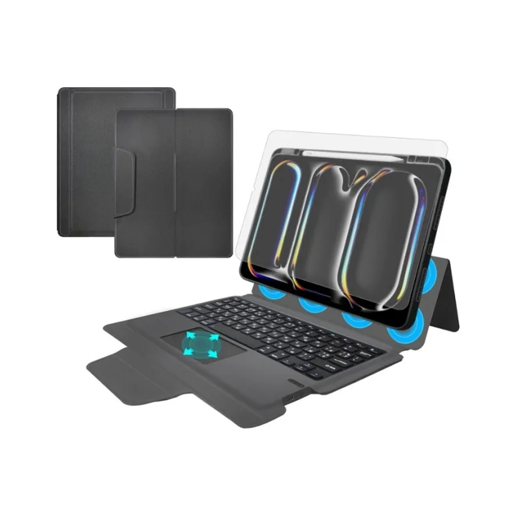 Чохол до планшета AirOn Premium iPad Pro 11 2024 with Keyboard (4822352781230)