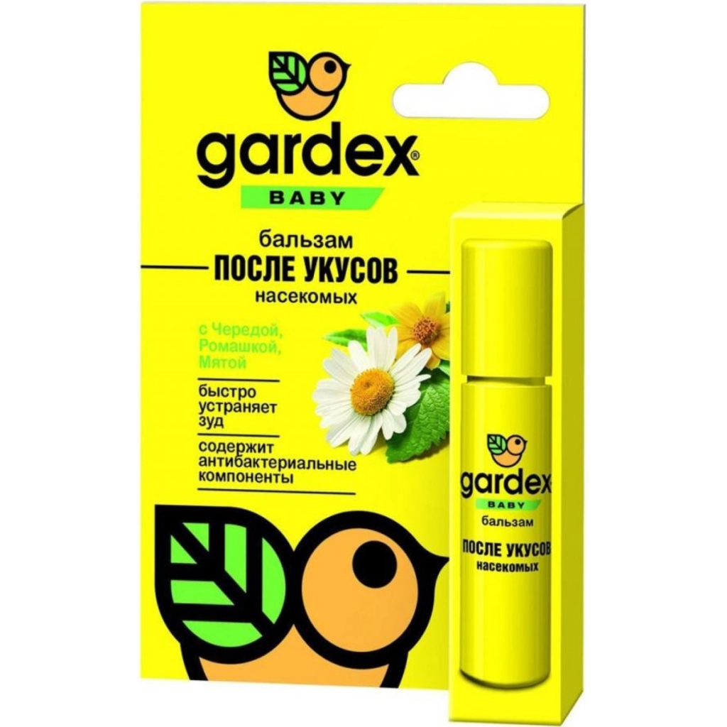 Засіб після укусів комах Gardex Baby Бальзам 7 мл (4820184441385)