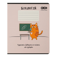 ZiBi subject notebook CUTE CAT, 36 sheets, cell, biology (ZB.1731-10)