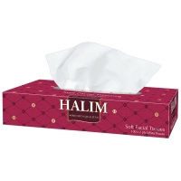 Cosmetic wipes Halim 2 layers 100 pcs. (5904825069707)