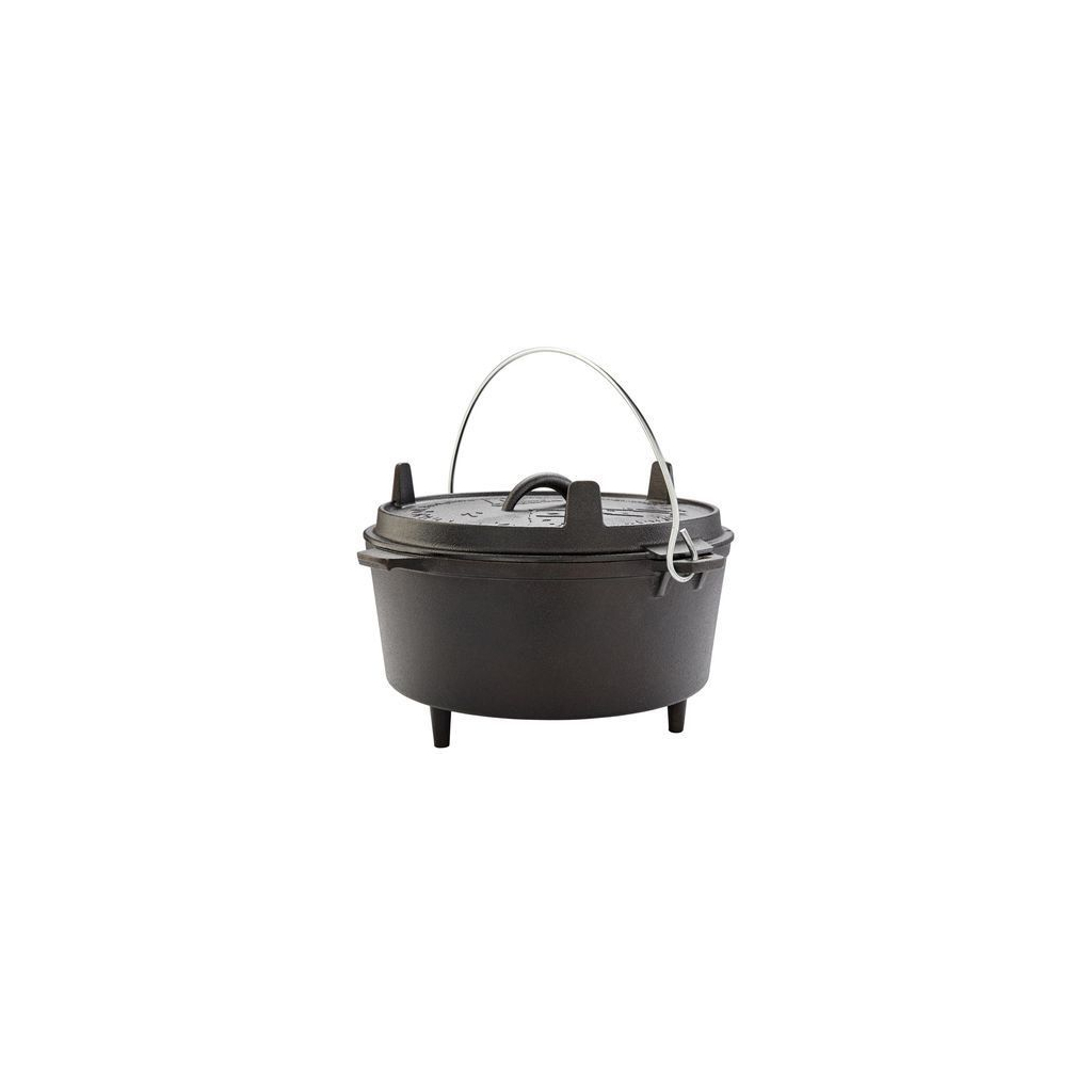 Котел туристичний Groenberg Askja Pot 30 cm / 7 L Black (266017) (DAS303244)