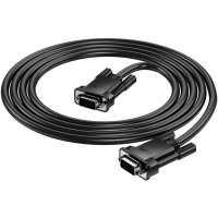 Кабель мультимедійний VGA M to VGA M 2.0m black HOCO (6942007628211)