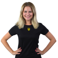 Футболка Sol's Imperial Women 190 Тризуб чорний XXL (11502309/141XXL)