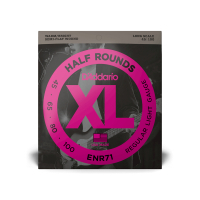 Guitar strings D'Addario XL Half Rounds Bass Regular Light (45-100) (ENR71)