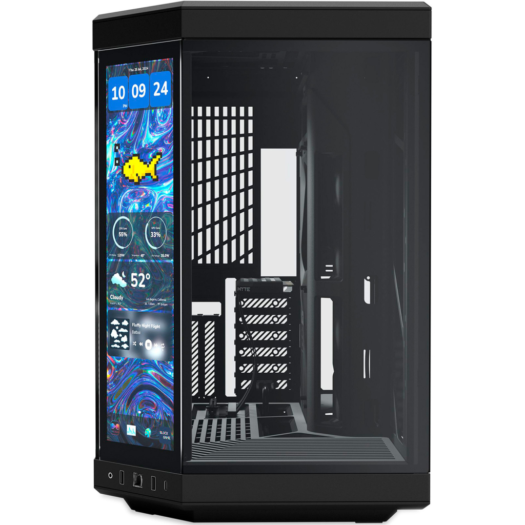 Корпус Hyte Y70 Touch Infinite Black (CS-HYTE-Y70TTI-BB) Корпус Hyte Y70 Touch Infinite Black (CS-HYTE-Y70TTI-BB)