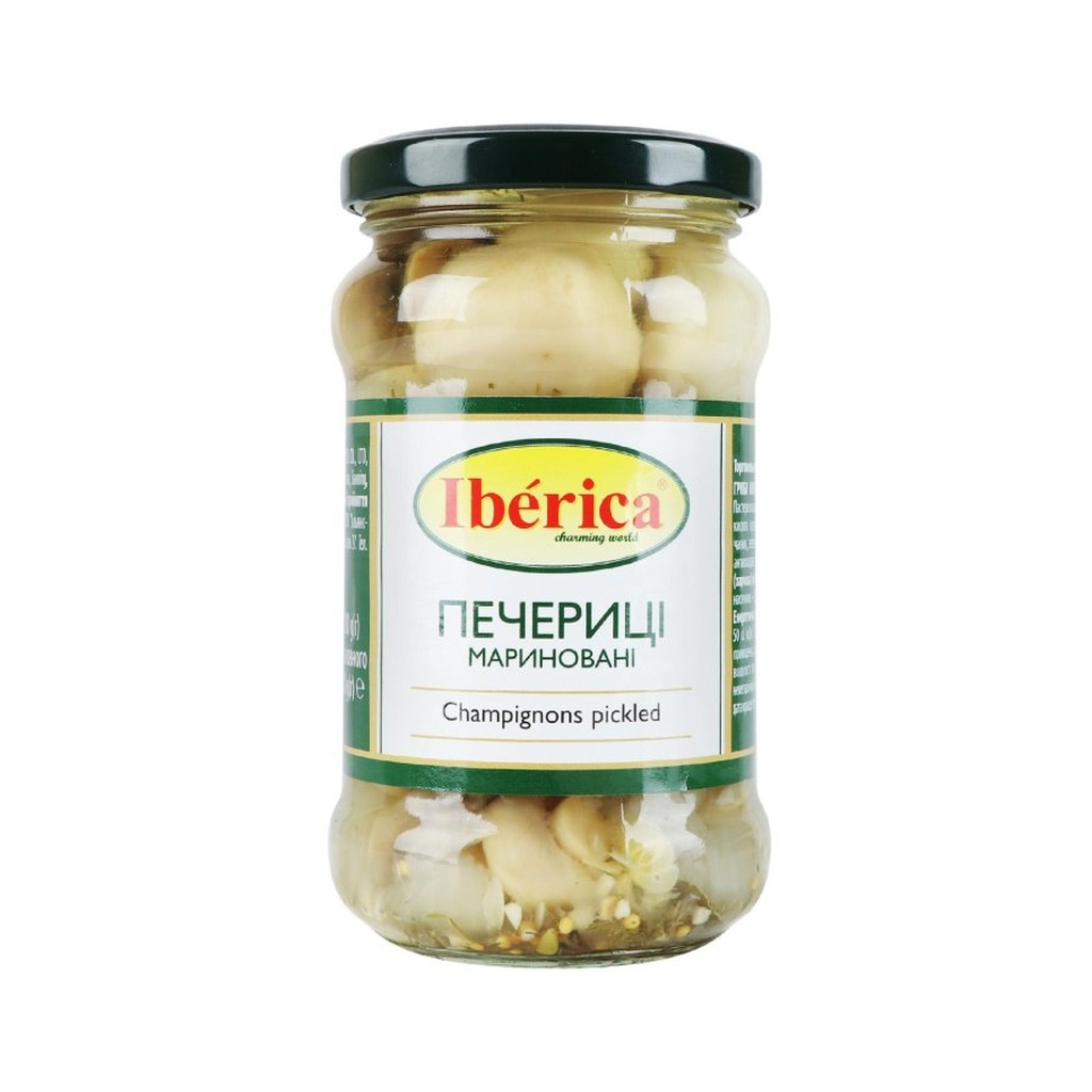 Овочева консервація Iberica Печериці мариновані цілі 314 мл (8436024299427) Овочева консервація Iberica Печериці мариновані цілі 314 мл (8436024299427)