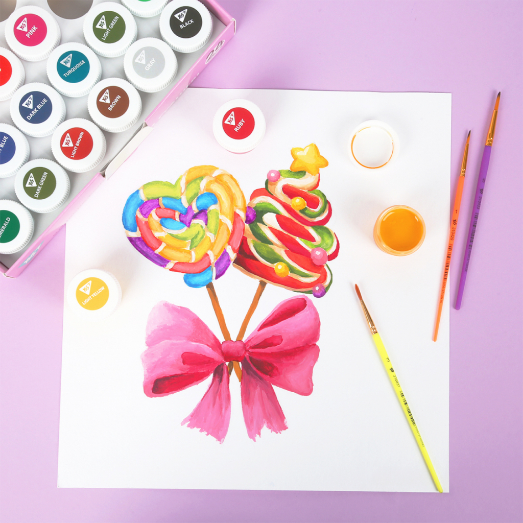 Гуашеві фарби Yes Pusheen 24 кольорів по 20 мл (230404)