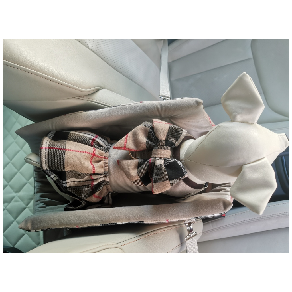 Переноска для тварин Chloe's Home Dublin 3в1 37х19 см коричнева (CLH7785)