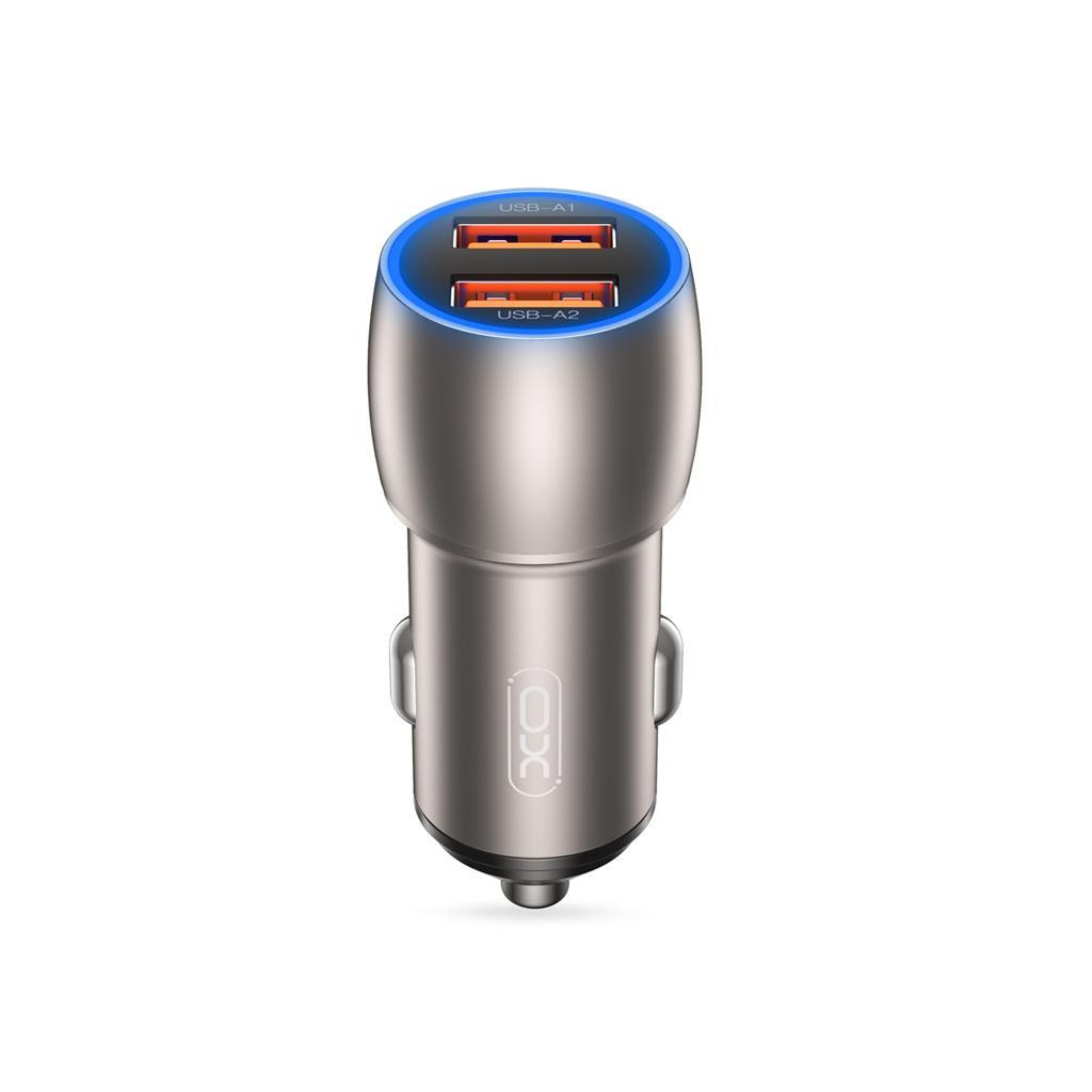 Зарядний пристрій XO 2xUSB QC3.0 36W + cable USB to Micro 5P black (СC52-M-BK) Зарядний пристрій XO 2xUSB QC3.0 36W + cable USB to Micro 5P black (СC52-M-BK)