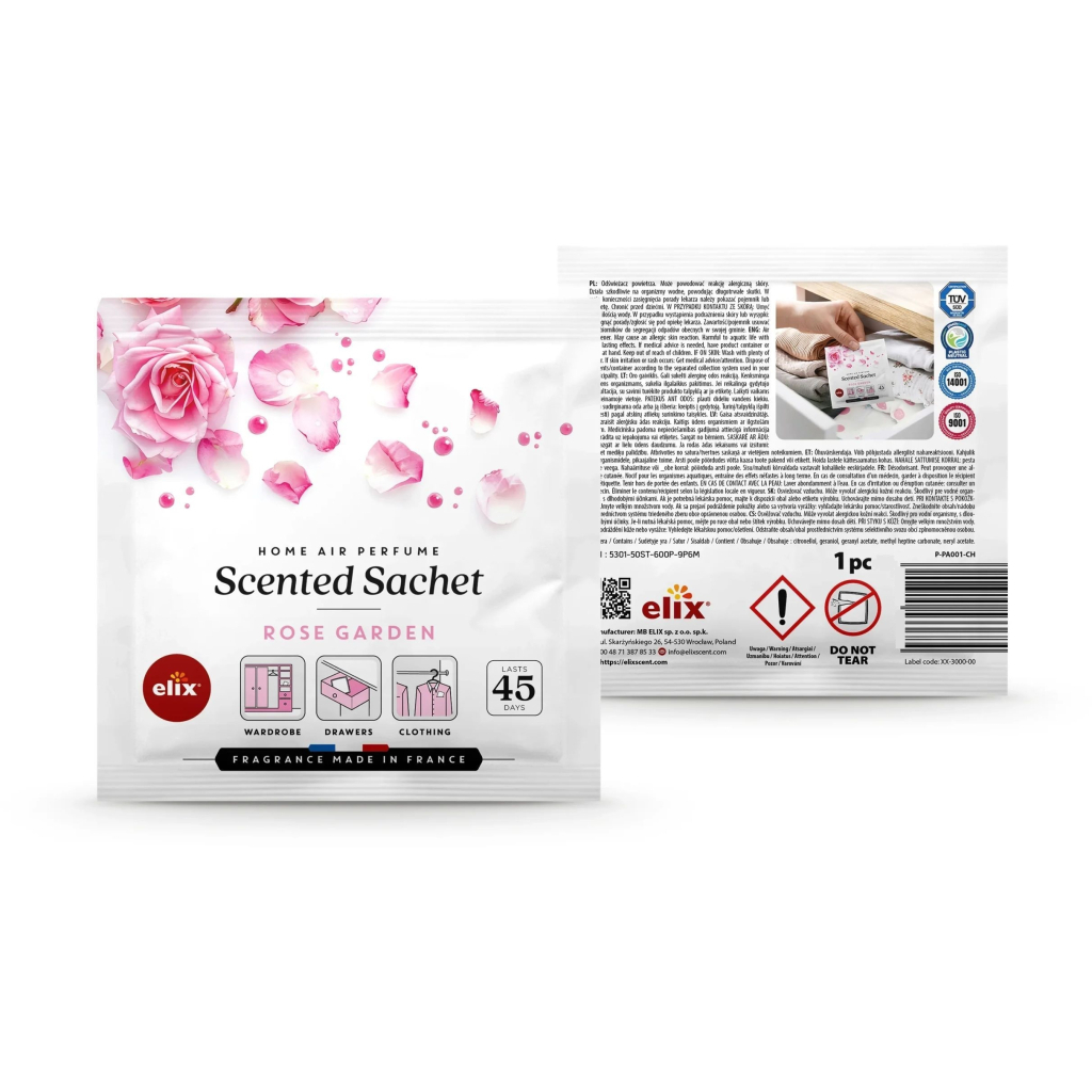 Ароматичне саше Elix Rose Garden (5907100190059)