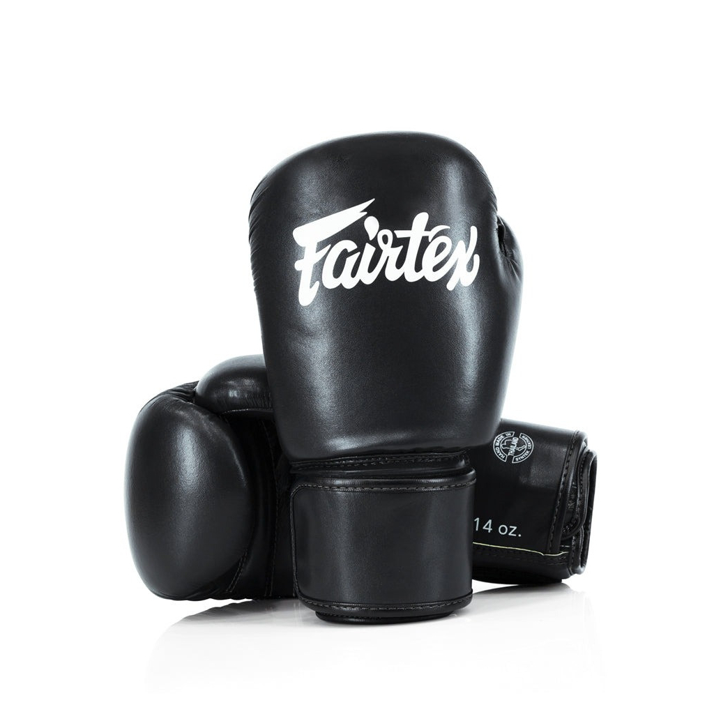Боксерські рукавички Fairtex BGV27 Black 14 унцій (бинти в комплекті) (BGV27_14oz_Black)