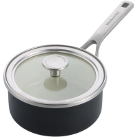 Ківш KitchenAid Steel Core, 20 см, 2,4 л, матовий чорний (CC005999-001)
