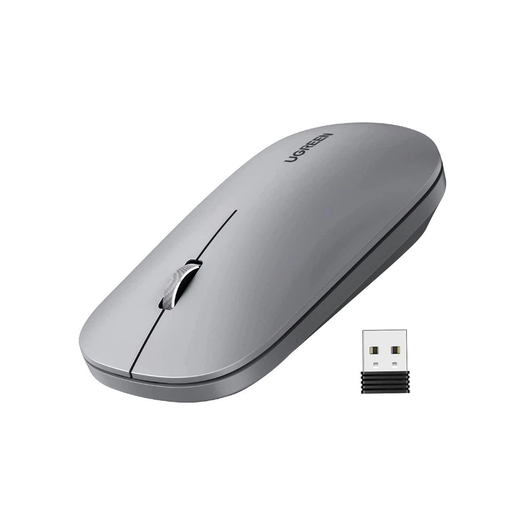 Мишка Ugreen MU001 Portable Wireless Gray (90373)