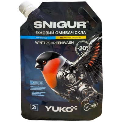 Омивач автомобільний Yuko SNIGUR -20 2л (4823110405550)
