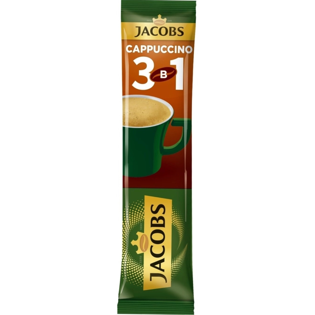 Кава Jacobs 3в1 Капучино 12.5 г (prpj.90601) Кава Jacobs 3в1 Капучино 12.5 г (prpj.90601)