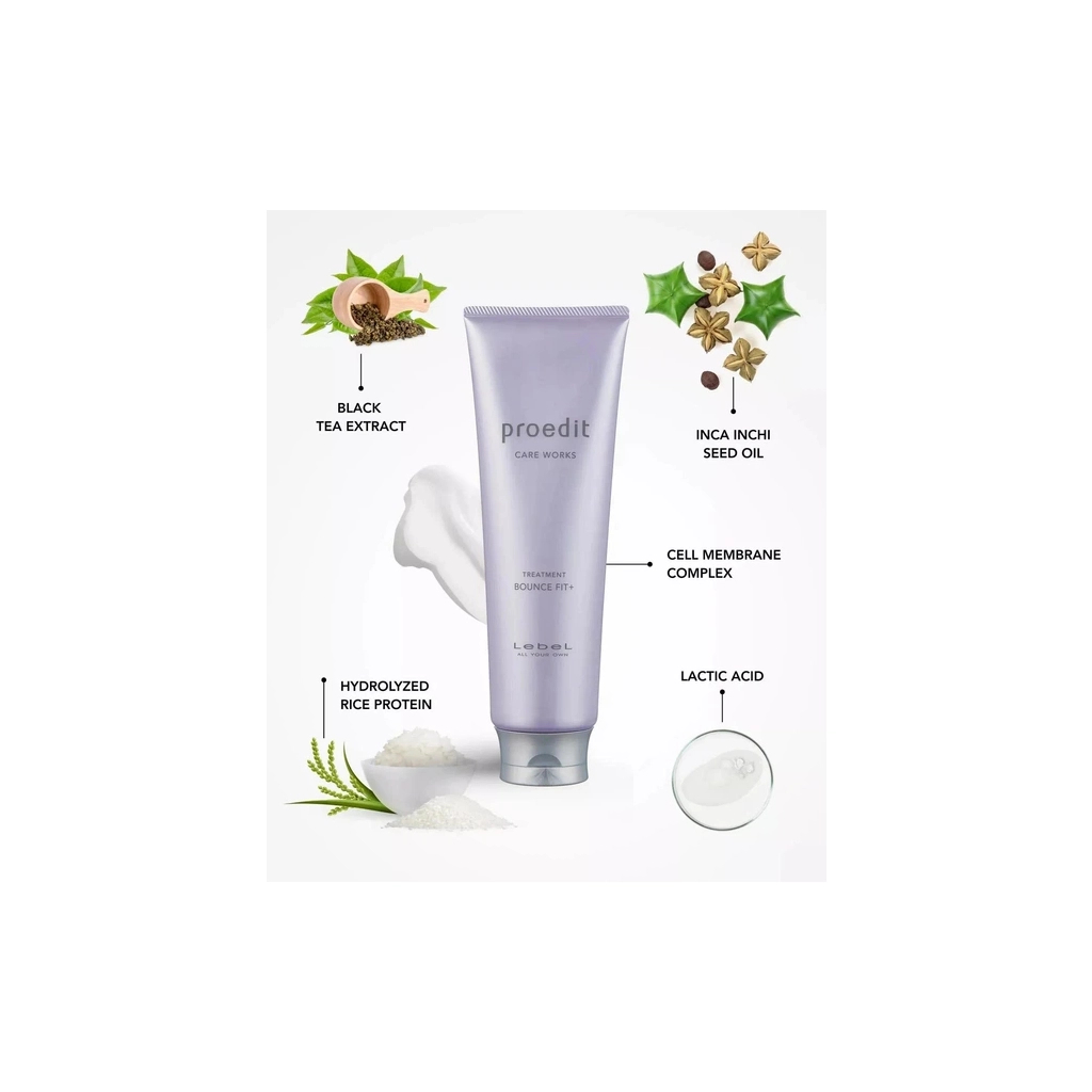Маска для волосся Lebel Proedit Home Bounce Fit+ Treatment 250 мл (4952195623174)