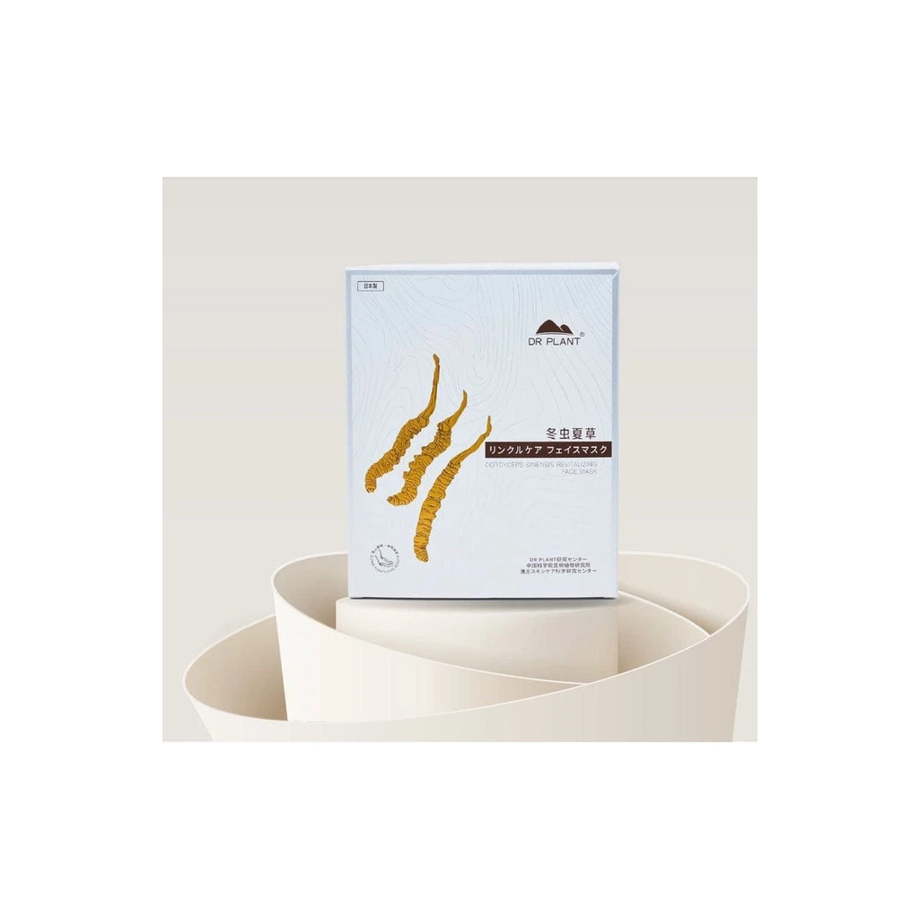 Маска для обличчя Dr. Plant Cordyceps Sinensis Revitalizing and Nourishing Mask Відновлююча Живильна 7 шт (4582538101757)