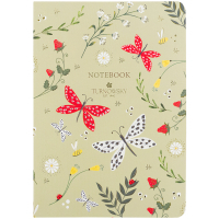 Notebook Axent A5 TR Secret Garden 2, 80 sheets cell (8700-18-A-TR)