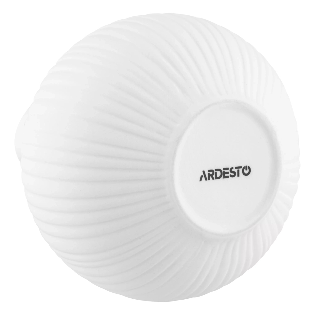 Ваза Ardesto Lucca, 16.5х19.5см, порцеляна, білий (AR3814W)