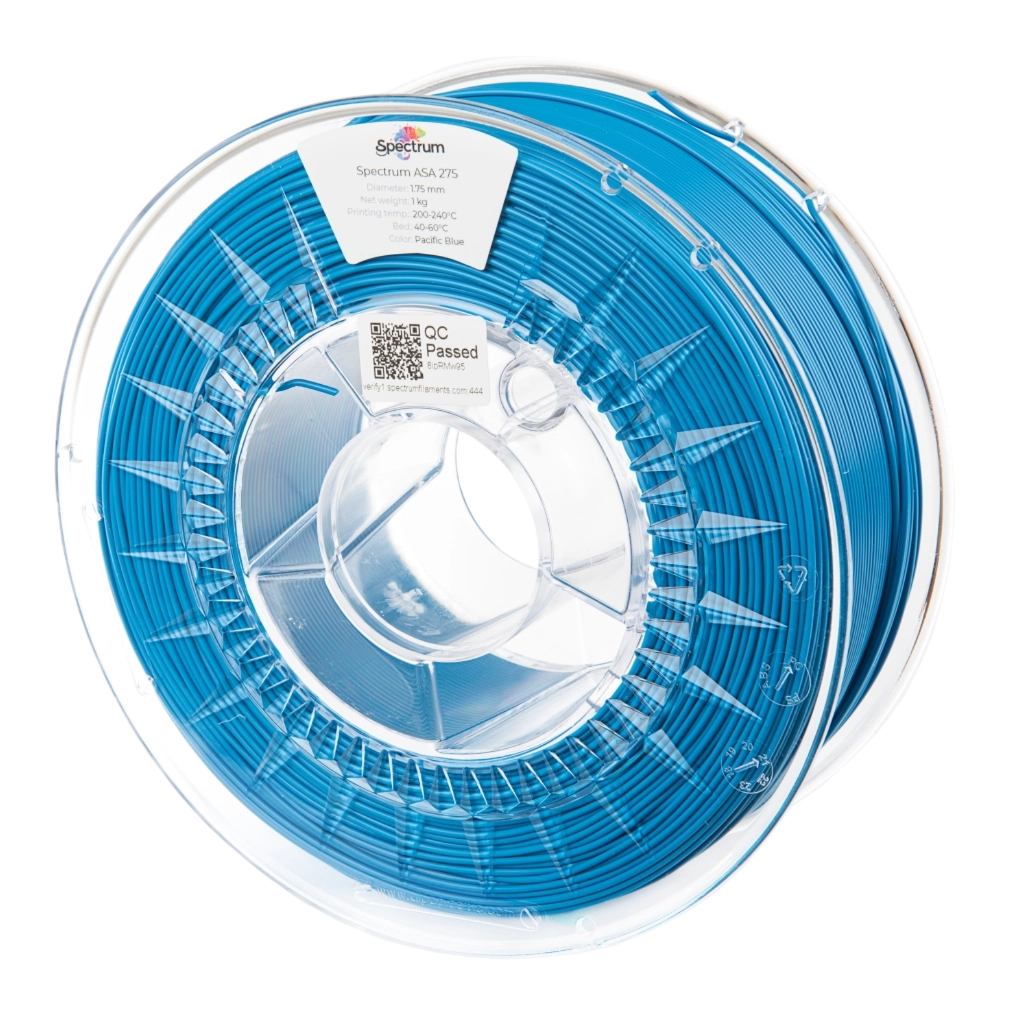 Пластик для 3D-принтера Spectrum ASA 275 1.75 mm 1kg Blue, Pacific (80533)