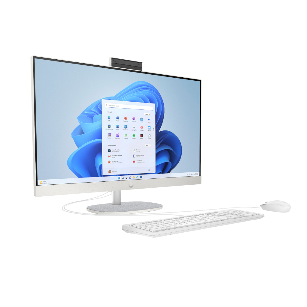 Комп'ютер HP 27-cr0034ua AiO / Ryzen5 7520U, 16, 1TB, Cam, кл+м (D3SB3EA)