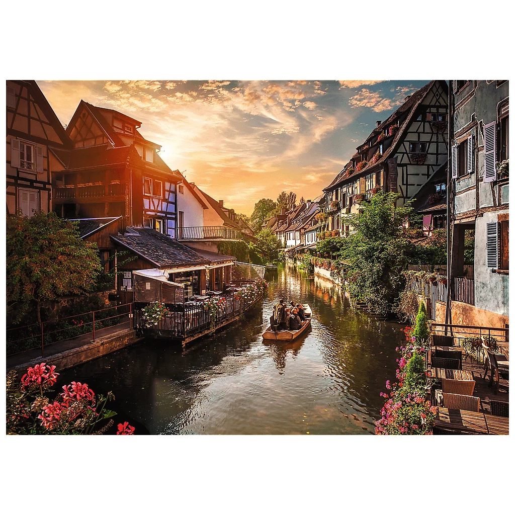 Пазл Trefl Premium Plus Фото Одіссея: маленька Венеція в Кольмарі, 1000 елементів (5900511108163)