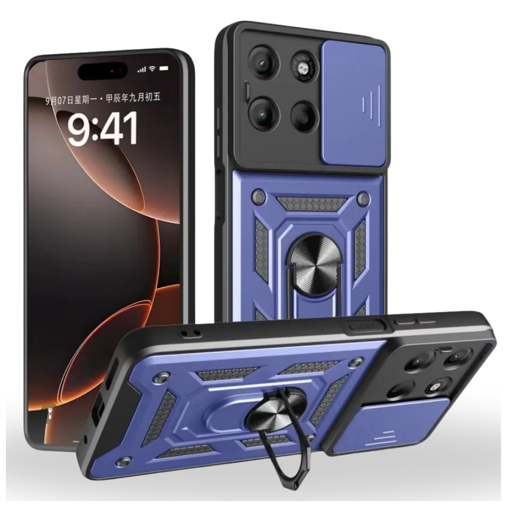 Чохол до мобільного телефона BeCover Military Motorola Moto G57 Power Blue (715515)