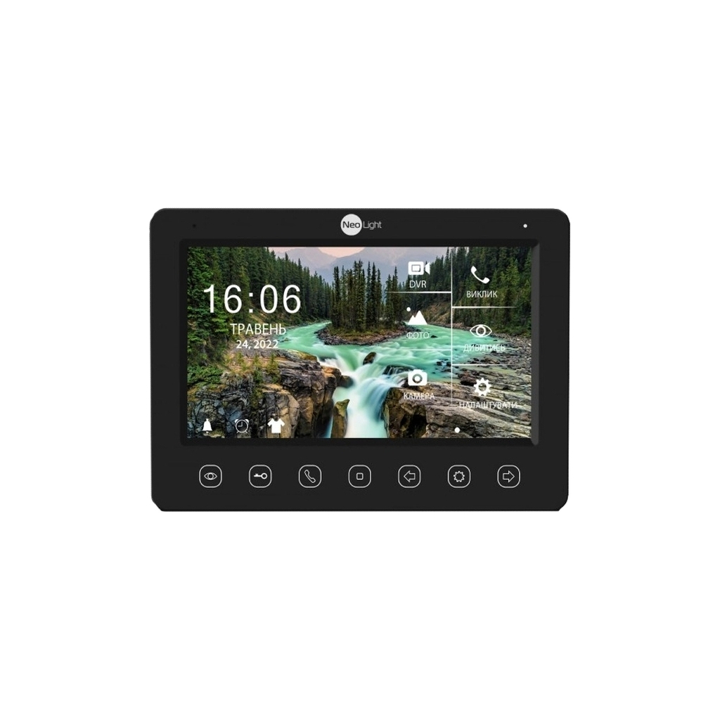 Відеодомофон Neolight KAPPA+ HD WF Black Відеодомофон Neolight KAPPA+ HD WF Black