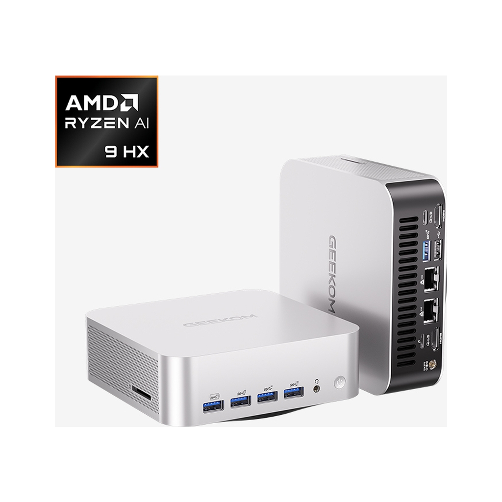 Комп'ютер Geekom A9 MAX / Ryzen AI 9 HX 470, 32, 1TB, Radeon 890M, WIN11 P (GMA9MAXRAI9HX470-321T-EU)