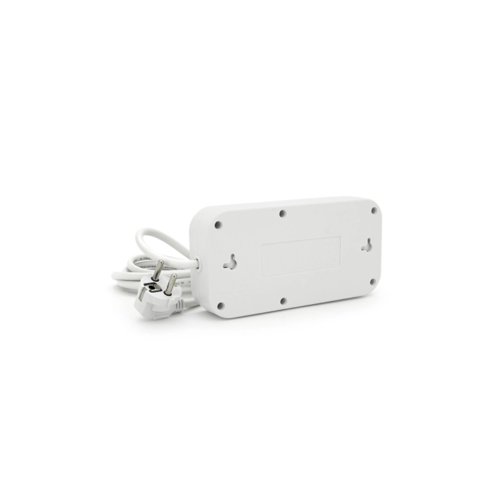 Мережевий фільтр живлення Voltronic F09U, 3 роз EU, 4USB White (F09U-White) Мережевий фільтр живлення Voltronic F09U, 3 роз EU, 4USB White (F09U-White)