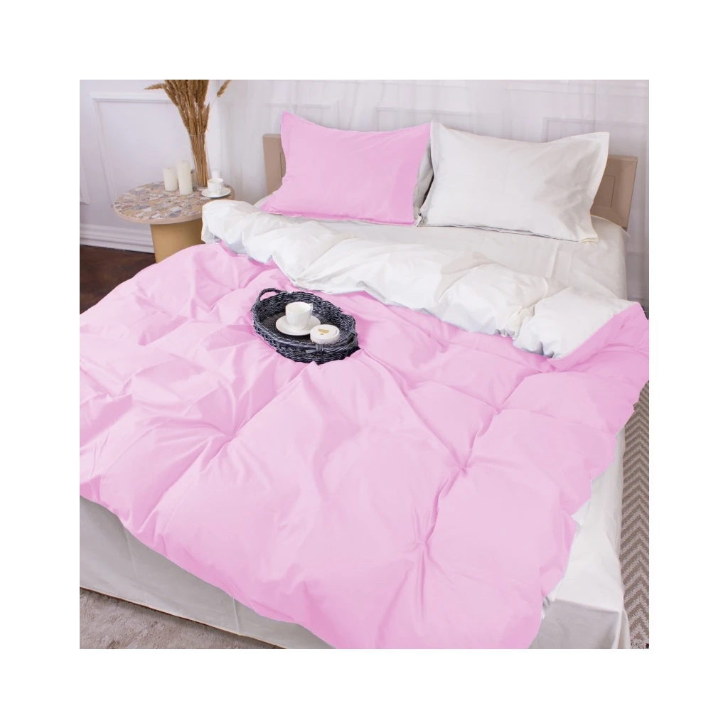 Постільна білизна MirSon Poplin Line 002 + 018 Abegail 220 x 240 (2200006288077)