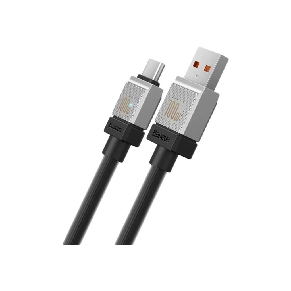 Дата кабель USB AM to USB-C 1.0m 5A 20V 100W black Baseus (CAKW000601) Дата кабель USB AM to USB-C 1.0m 5A 20V 100W black Baseus (CAKW000601)