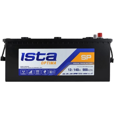 Акумулятор автомобільний ISTA Optima 140Ah 900A L+ (D4)