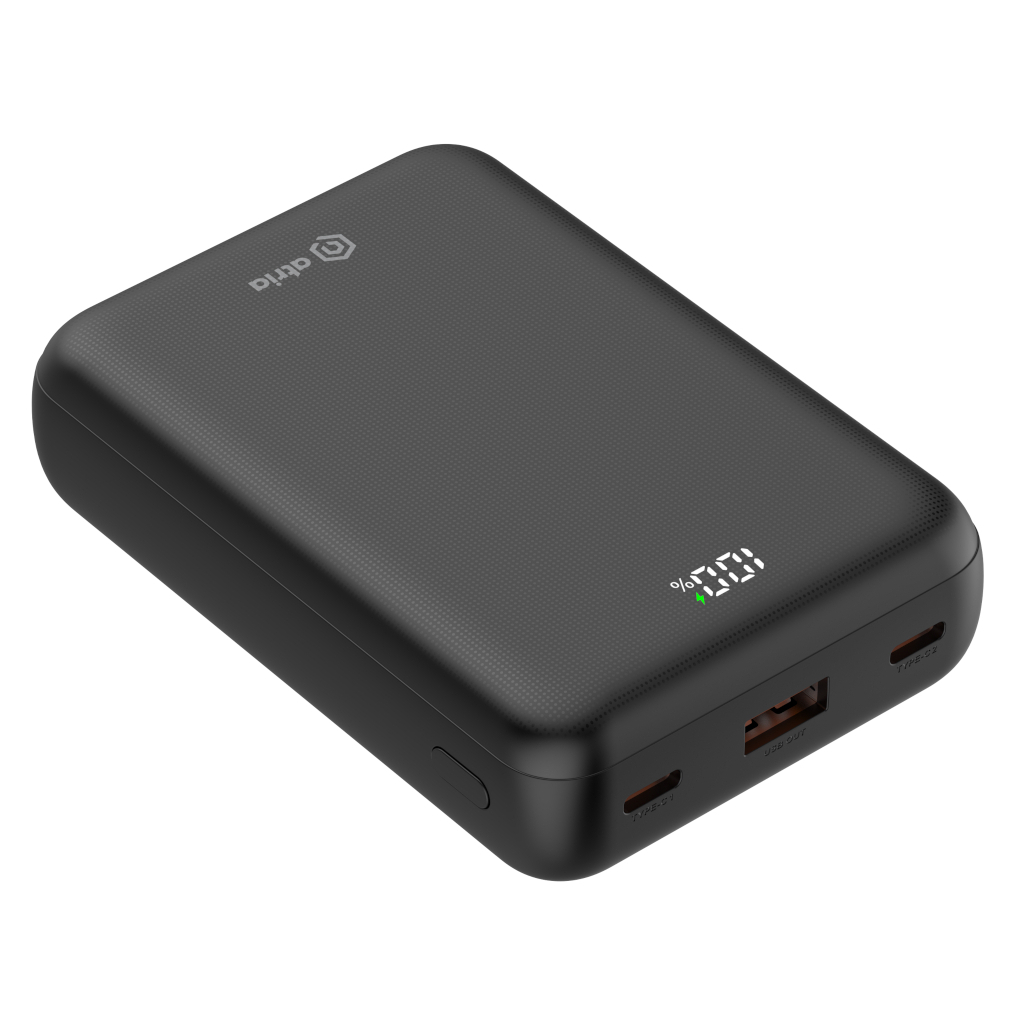 Повербанк Atria 20000mAh, PD/22.5W, QC/3.0 (WPD-P92) Повербанк Atria 20000mAh, PD/22.5W, QC/3.0 (WPD-P92)