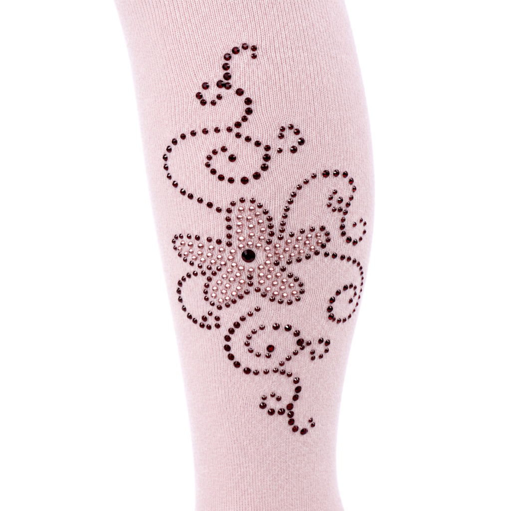Колготки дитячі BNM зі стразами (M0C0302-1156-11G-pink)