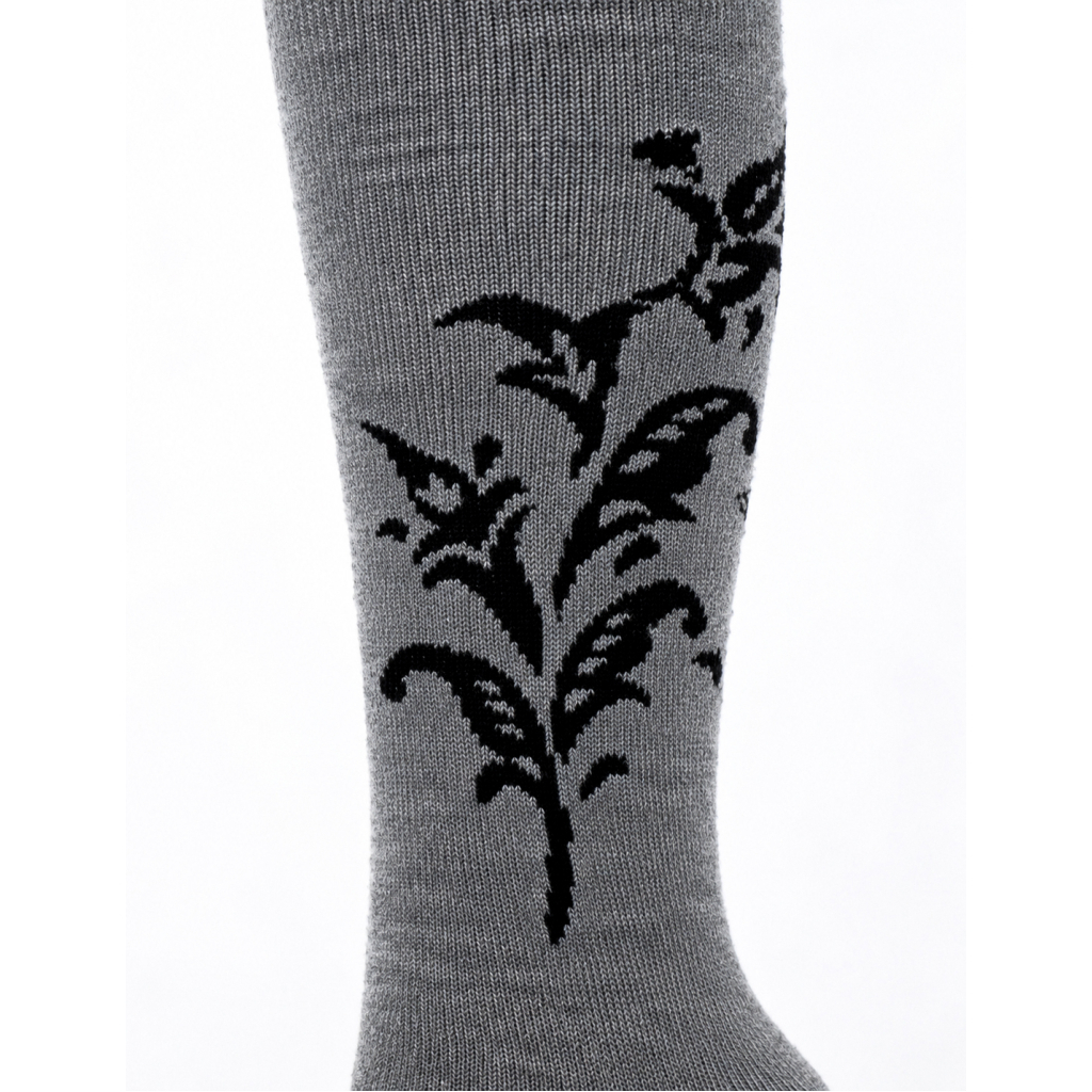 Колготки дитячі BNM з квітами (M0C0301-1215-5G-gray) Колготки дитячі BNM з квітами (M0C0301-1215-5G-gray)