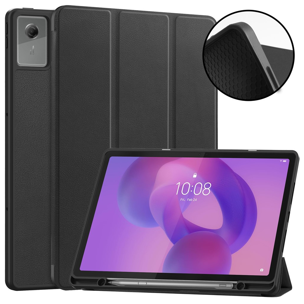 Чохол до планшета BeCover Flexible TPU Matte Lenovo Idea Tab Plus 12.1" Black (716146) Чохол до планшета BeCover Flexible TPU Matte Lenovo Idea Tab Plus 12.1" Black (716146)