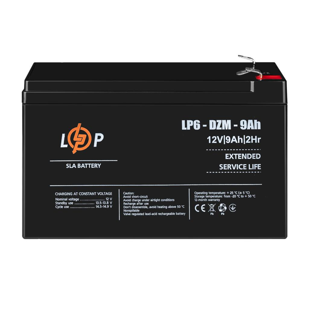 Батарея до ДБЖ LogicPower 12В 12 Ач (6-DZM-12) (12654)